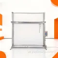 آلة قطع أقمشة الستائر Yuyi بقدرة 1.2 كيلو وات نصف أوتوماتيكية بتقنية LED لفحص جودة أقمشة الستائر مع رافعة وضمان لمدة سنة واحدة